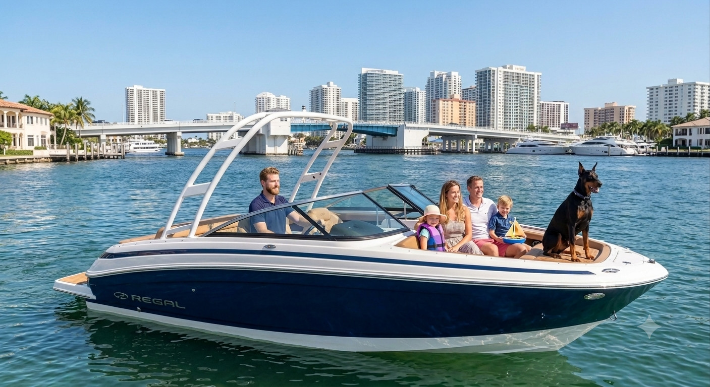Guests enjoying the sunshine on the water